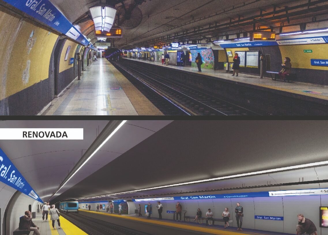 El Subte Lanz Un Plan Para Renovar Estaciones De La Red