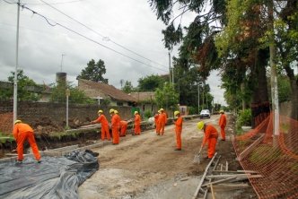 Avanzan las obras en Escobar y Malvinas Argentinas