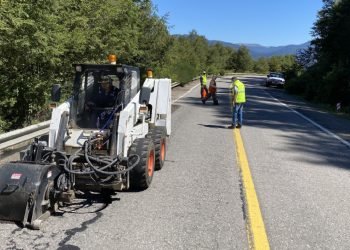 Neuquén: importantes tareas sobre RN40