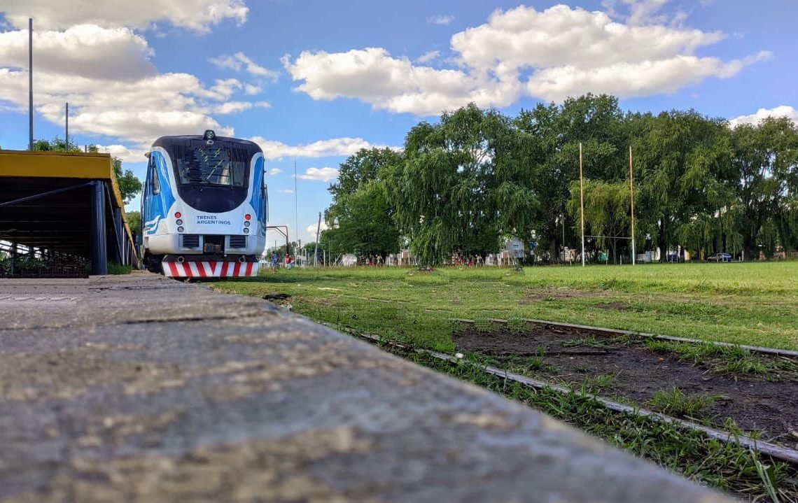 Ensayos para la extensión del Belgrano Sur a Marcos Paz