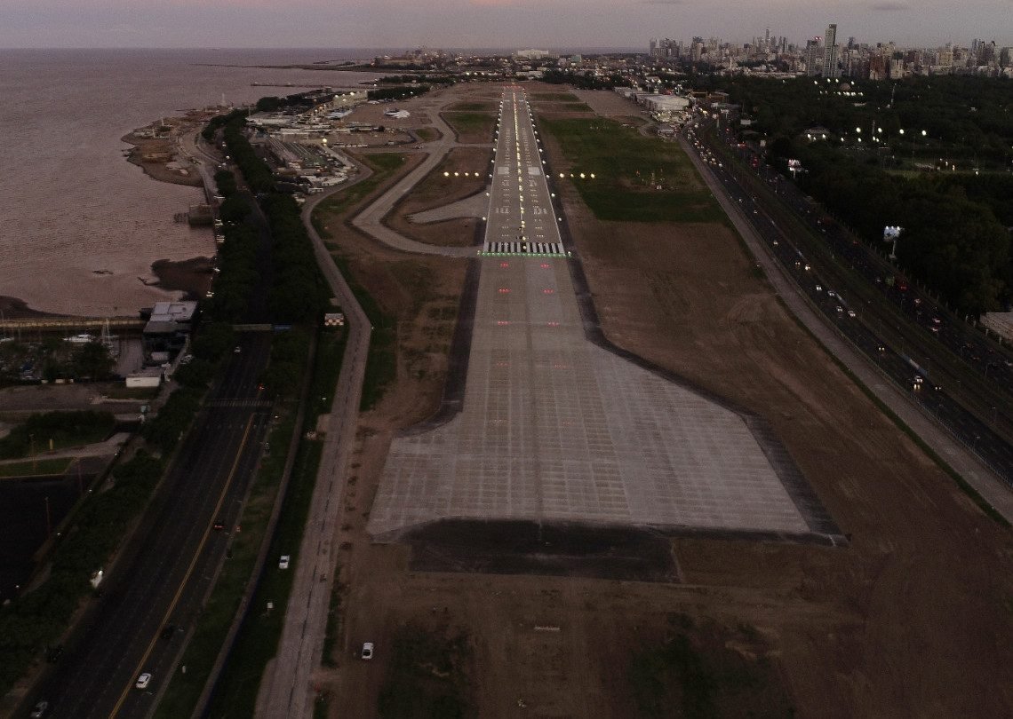 Inauguraron obras de modernización del Aeroparque Internacional Jorge Newbery