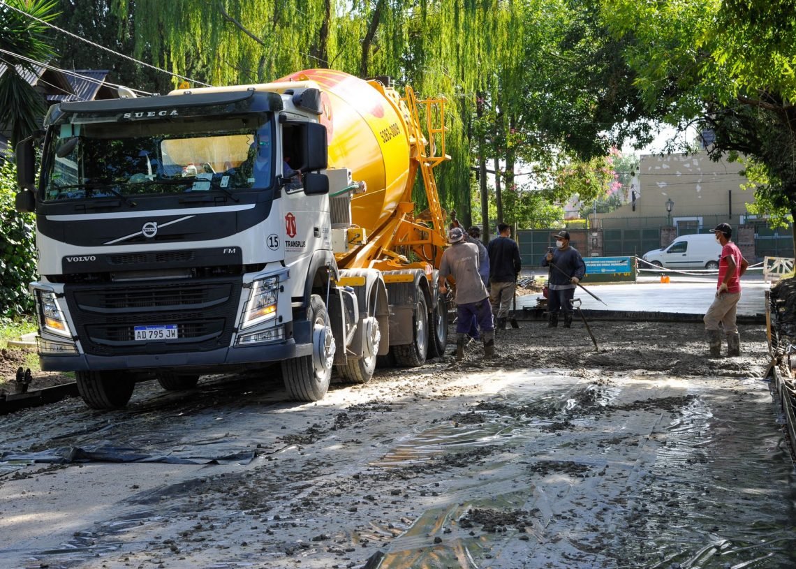 Avanzan las obras del Plan Argentina Hace en Ituzaingó