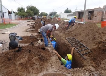 La Pampa: avanzan las obras de saneamiento en Santa Rosa