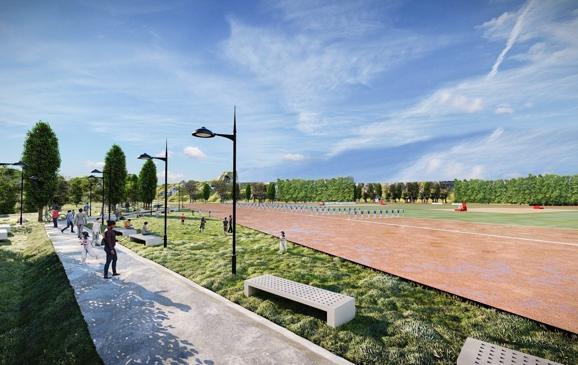 San Luis: la obra del Parque Costanera Sur transformará el espacio urbano