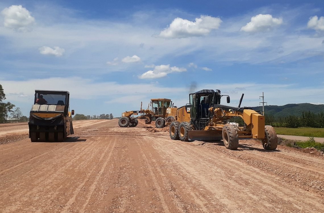 Continúa la transformación en autopista de la ruta nacional 34