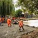 Avanzan las obras de pavimentación en el municipio de Quilmes