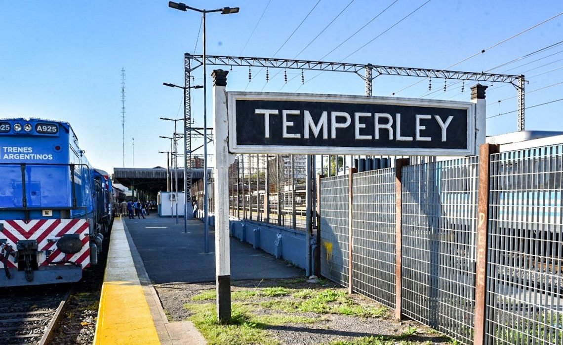 Trenes Argentinos: recuperan tendido de vías y restablecen el ramal Temperley-Haedo