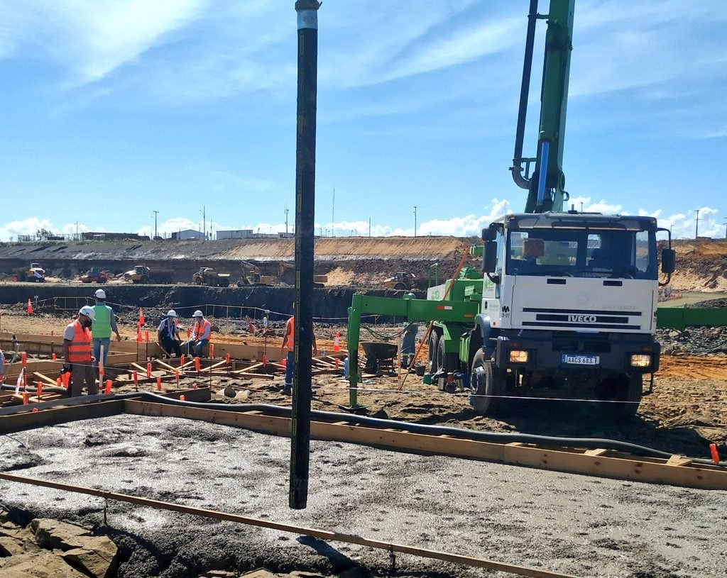 Avance de las obras de ampliación de la Represa Hidroeléctrica de Yacyretá