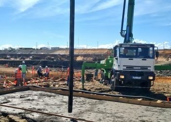 Avance de las obras de ampliación de la Represa Hidroeléctrica de Yacyretá