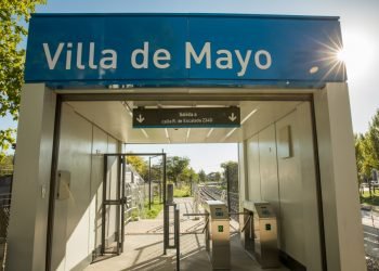 Inauguraron oficialmente la renovada estación ferroviaria Villa de Mayo