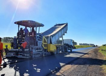 Buenos Aires: siguen los trabajos de repavimentación de la RN33