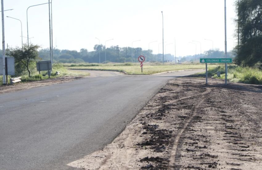 Chaco etapa final de obras de pavimentaci n en ruta 7 con