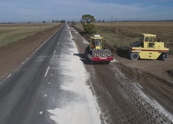 Provincia Buenos Aires: Iniciaron la repavimentación de la Ruta Provincial N° 65