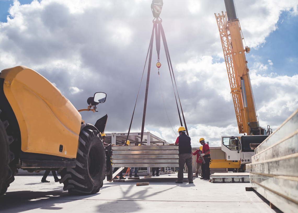 La actividad de la construcción subió 97,6 por ciento en marzo