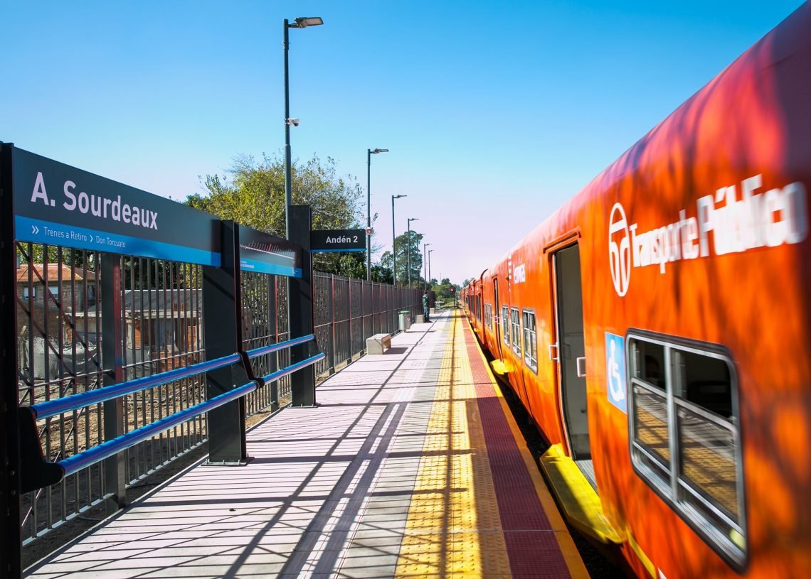 Inauguraron la renovada estación de Sourdeaux con inversión de $235 millones