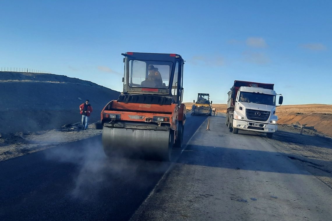 Tierra del Fuego: finalizó la pavimentación de la RN24 CI