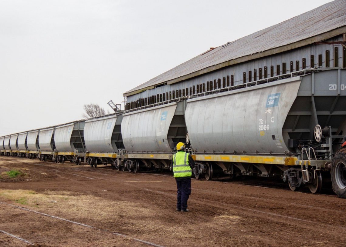 Reactivación de ramales ferroviarios: se rehabilitaron 54 kilómetros de vía