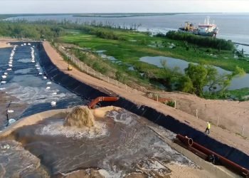 Planta procesadora de arena en Entre Ríos