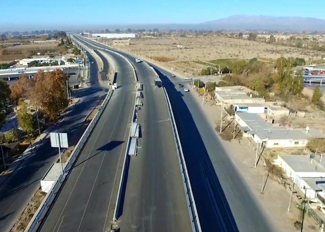 San Juan: avanza el acceso Norte de la Ruta Nacional 40