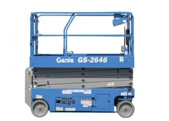 El mantenimiento diario de las plataformas de tijera