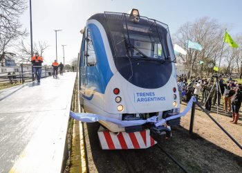 El tren Belgrano Sur llegó a Marcos Paz después de 28 años