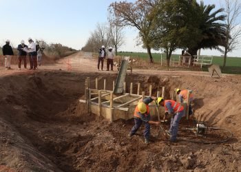 Santa Fe: avanzan los trabajos en el Acueducto Desvío Arijón