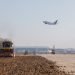 Avanza la obra en pista en el Aeropuerto Internacional de Ezeiza