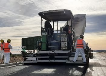 Chubut: sigue la construcción de la autopista entre Trelew y Puerto Madryn
