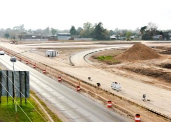 Avanzan las obras en la Autopista Presidente Perón