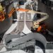 Plataforma elevadora de brazo eléctrico para la construcción
