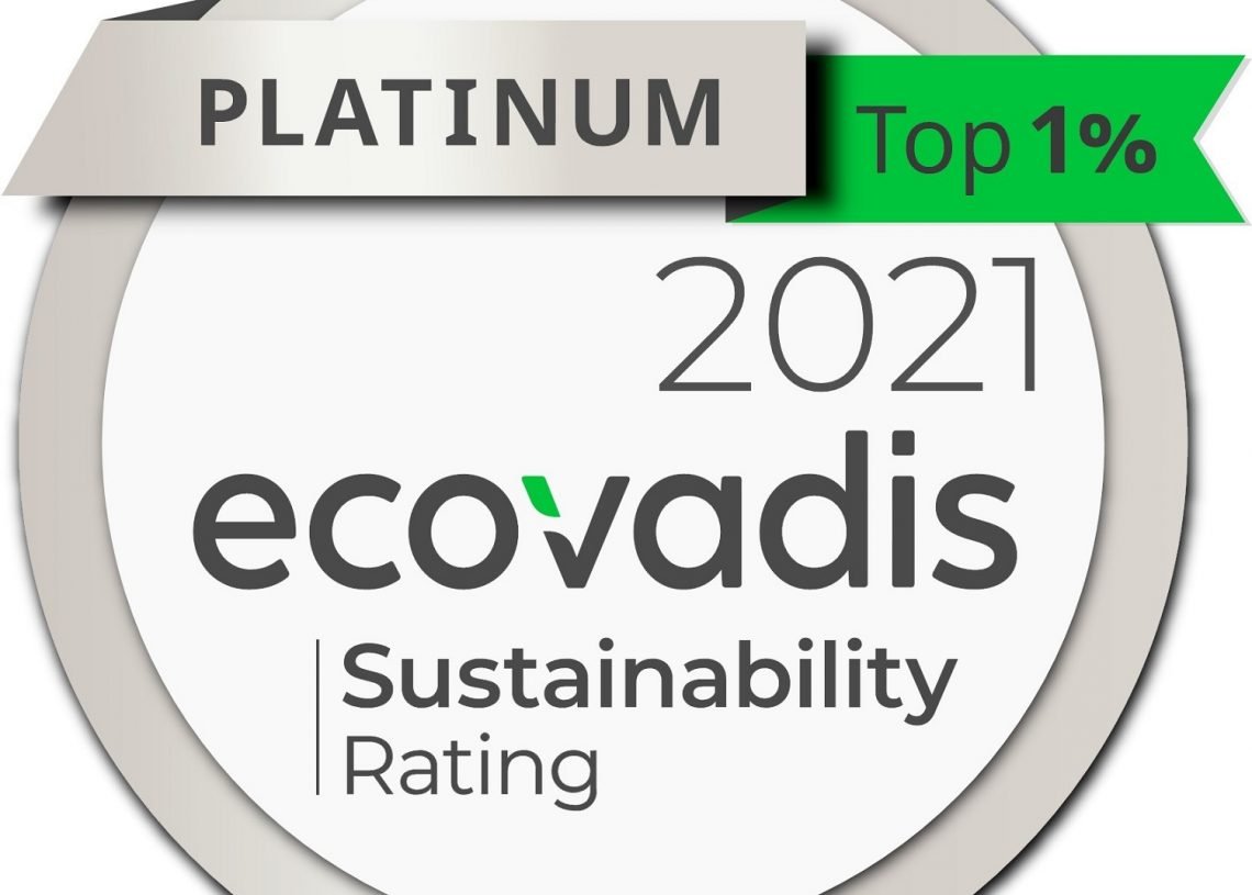 CNH Industrial obtiene la medalla EcoVadis Platinum en la evaluación anual de sustentabilidad