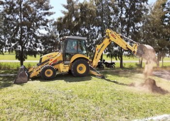 New Holland  presente en obras industriales en Santa Fe