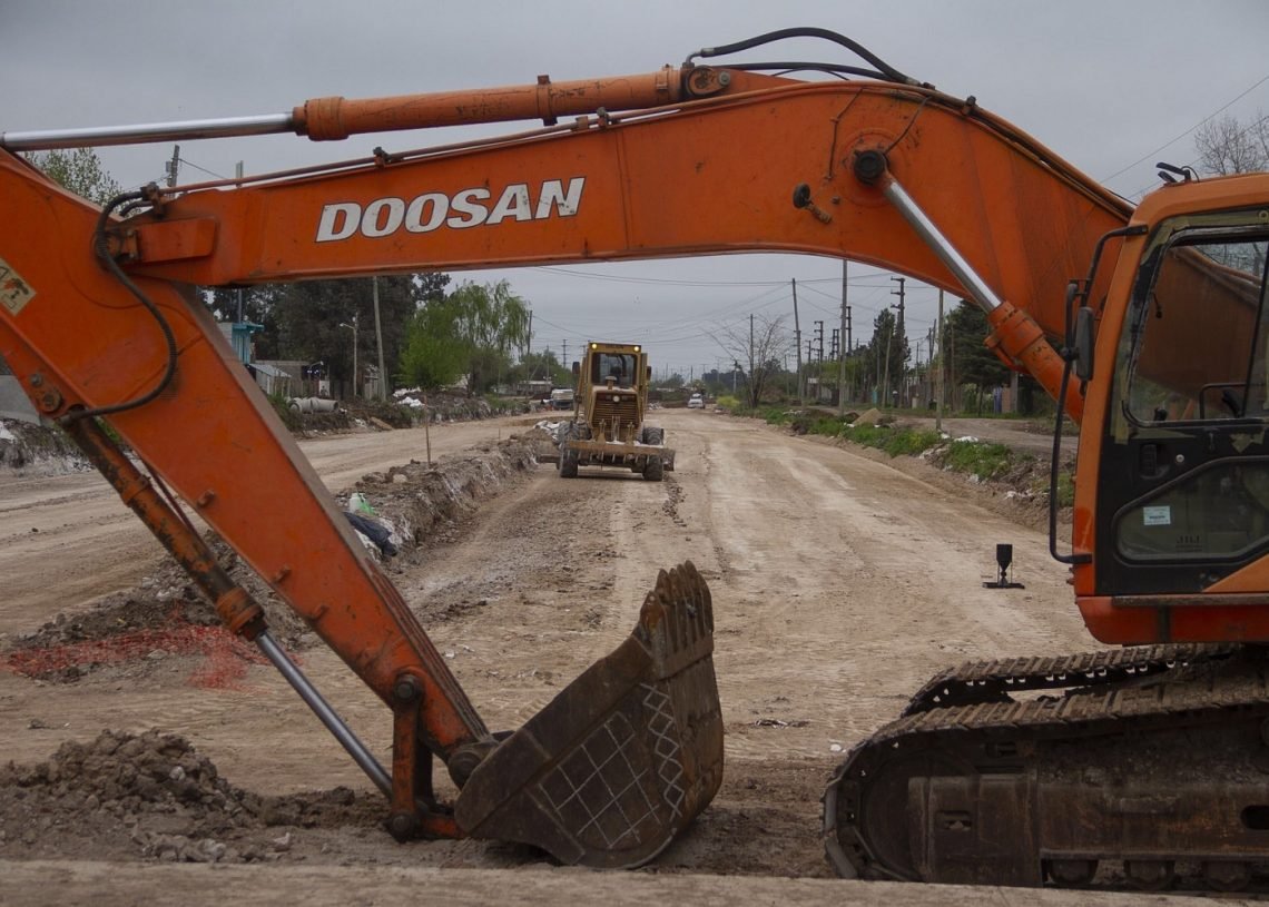 Merlo: avanza la obra de la Ruta Provincial 1003