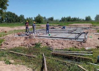 Avanza la obra de defensa de Villa Paranacito en Entre Ríos