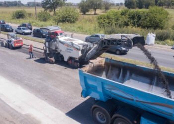 Plan Quinquenal: se inició la obra de repavimentación de la Ruta Provincial N° 21