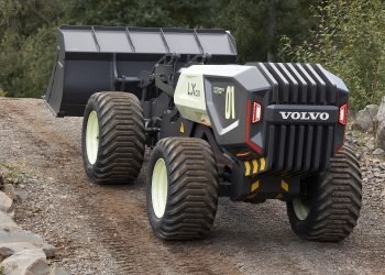 Volvo presenta el LX03, prototipo de cargador eléctrico con concepto de autoaprendizaje