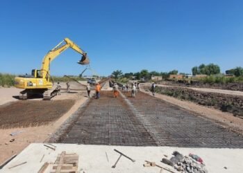 Resistencia: importantes obras de pavimentación que mejoran la circulación