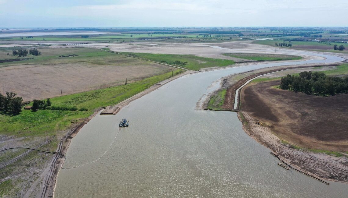 Cuenca del Río Salado: convenio con Banco Europeo de Inversiones para financiar obras