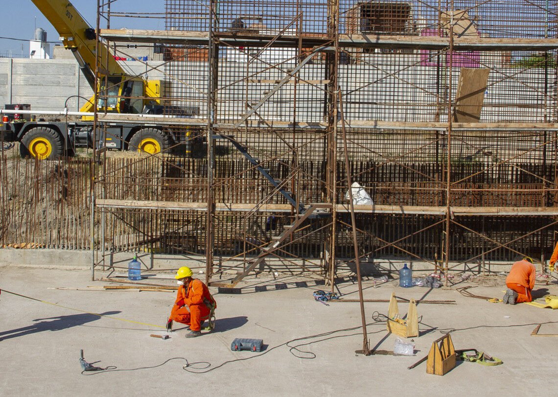 Lanús: avanzan las obras del Parque Industrial Curtidor