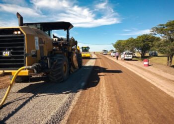 Baradero: avanza a buen ritmo la reconstrucción de la Ruta Provincial N° 38