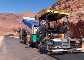 La Rioja: pavimentación de la Ruta Nacional 76
