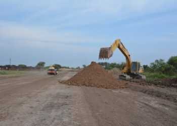 Continúa a buen ritmo la obra del Circunvalar Santa Fe