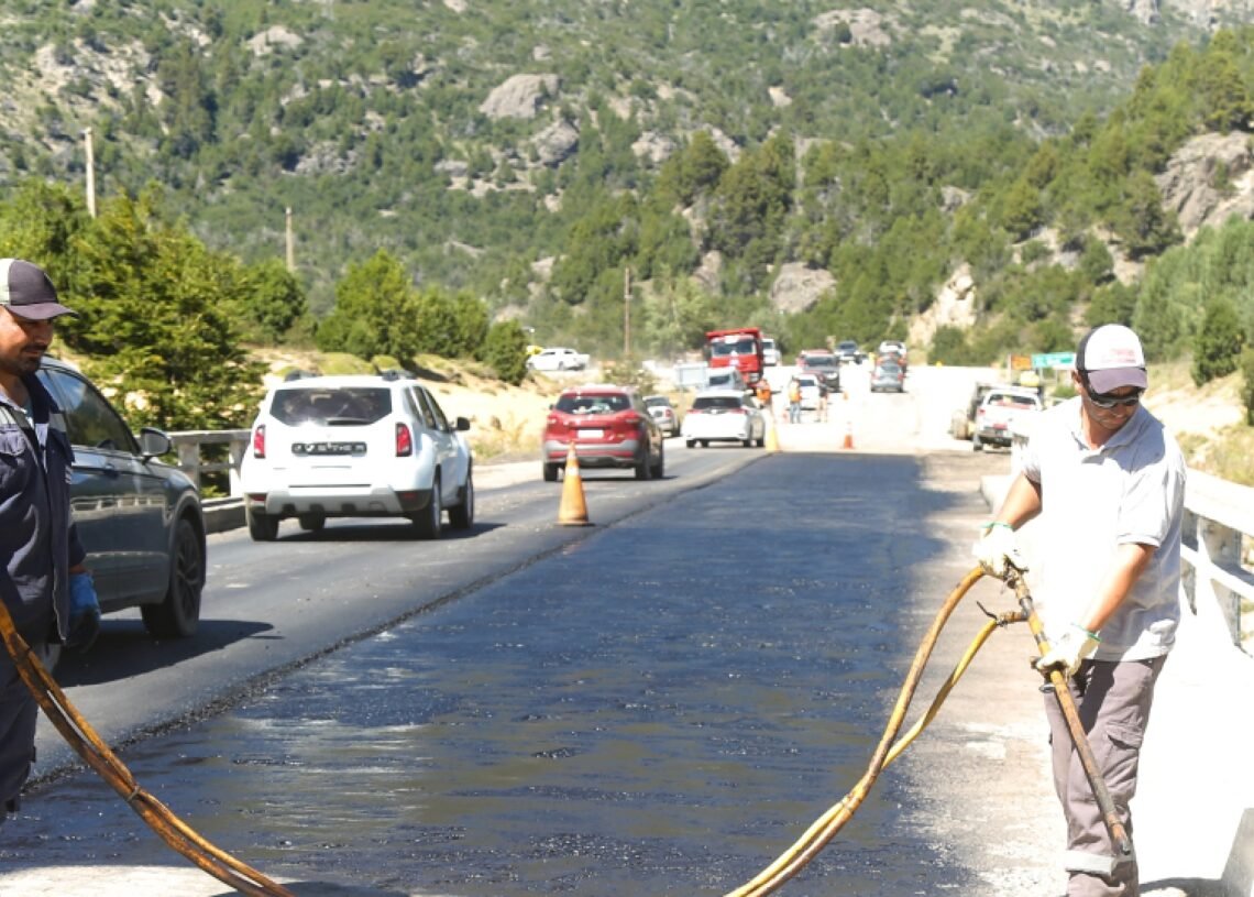 Neuquén: repavimentación puente Río Hermoso de la RN40