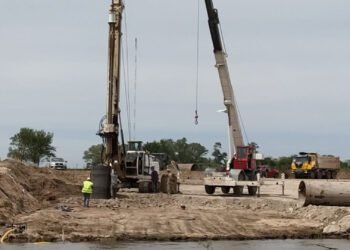 Córdoba: avanzan las obras en la RN158 circunvalación de Villa María