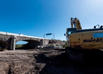 Continúan los trabajos de repavimentación de la Ruta Provincial N° 11