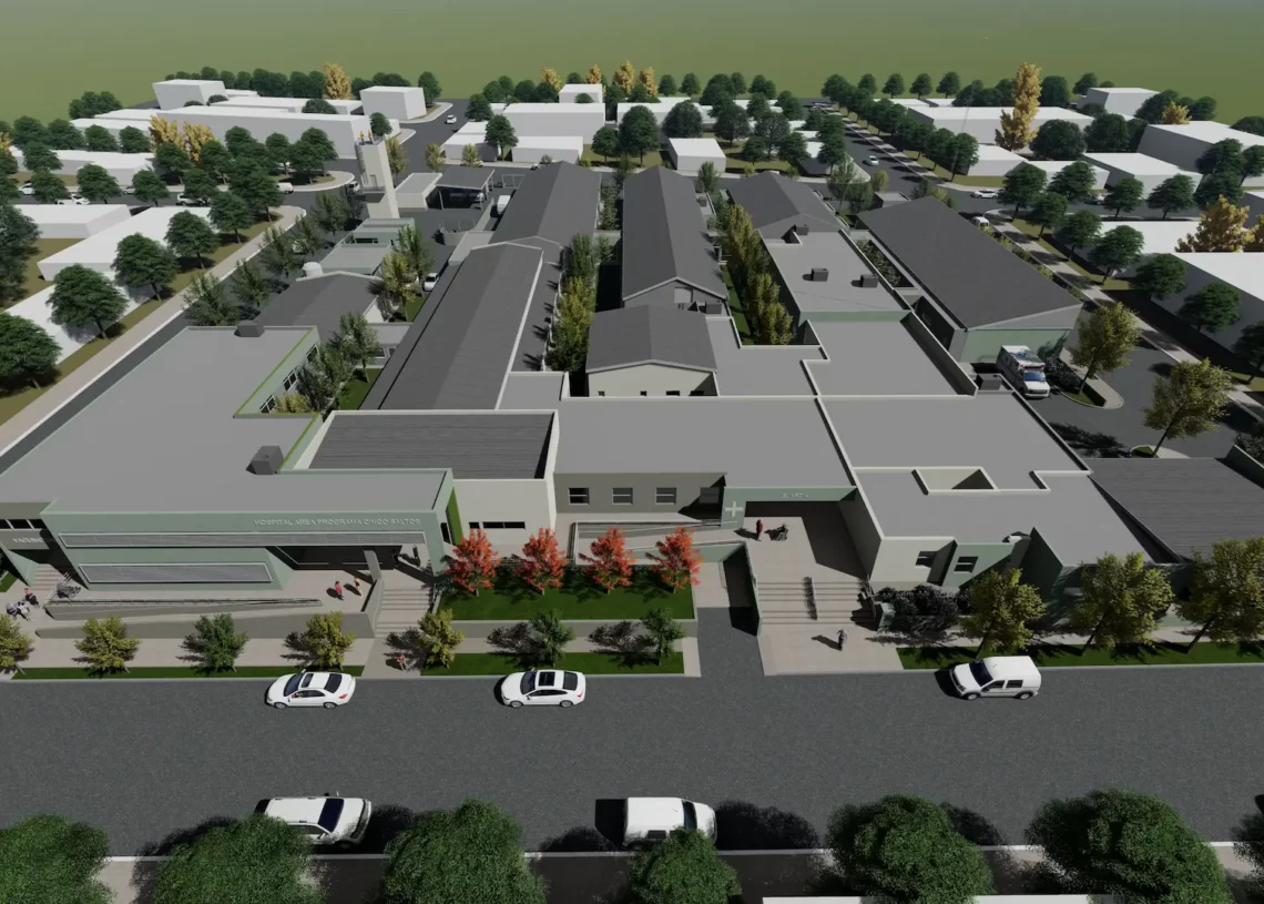 Río Negro llama a licitación la ampliación del Hospital de Cinco Saltos por $735 millones