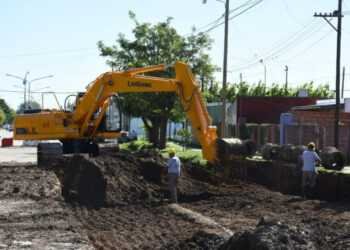 Avanza la ejecución de obras viales en Chascomús