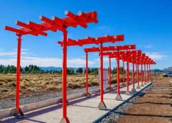 Plan de Modernización del Transporte: obras en el aeropuerto de Bariloche