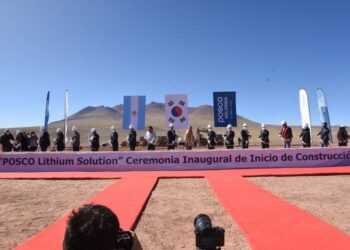 Pusieron en marcha la obra de la primera planta comercial de hidróxido de litio en Salta