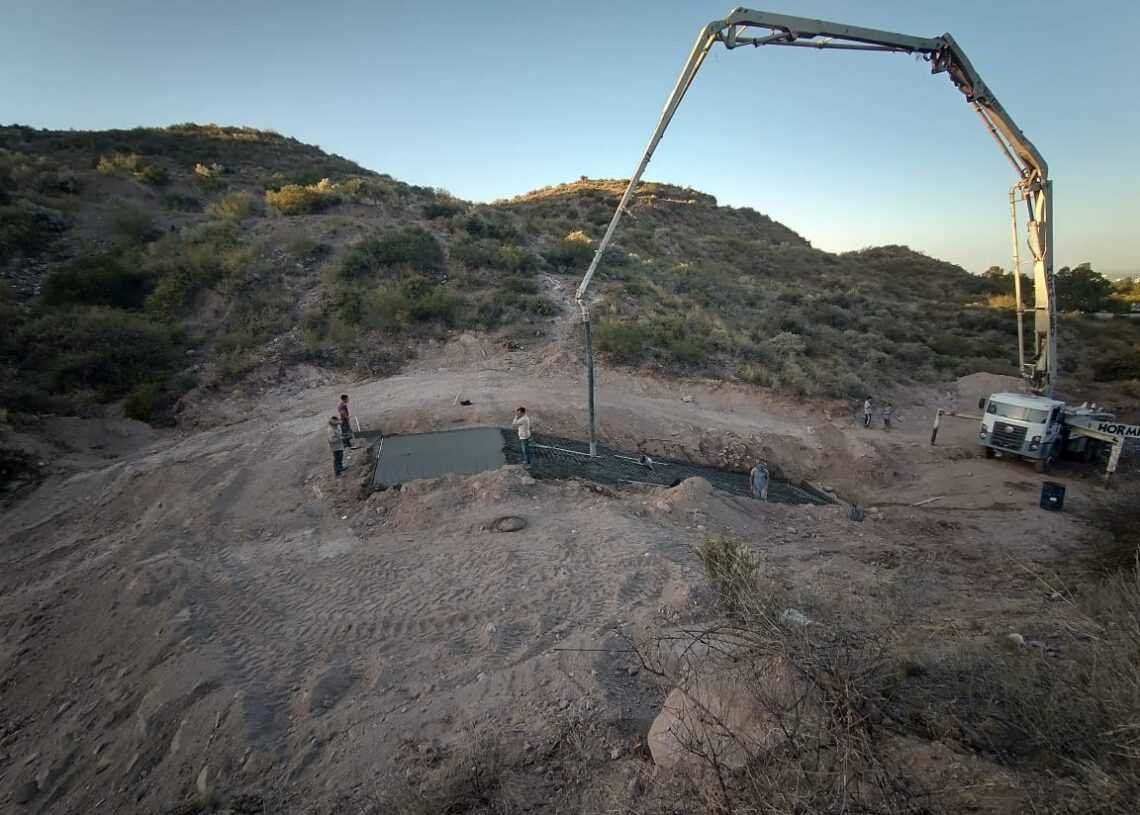 Mendoza: avanzan importantes obras de defensa aluvional en Godoy Cruz